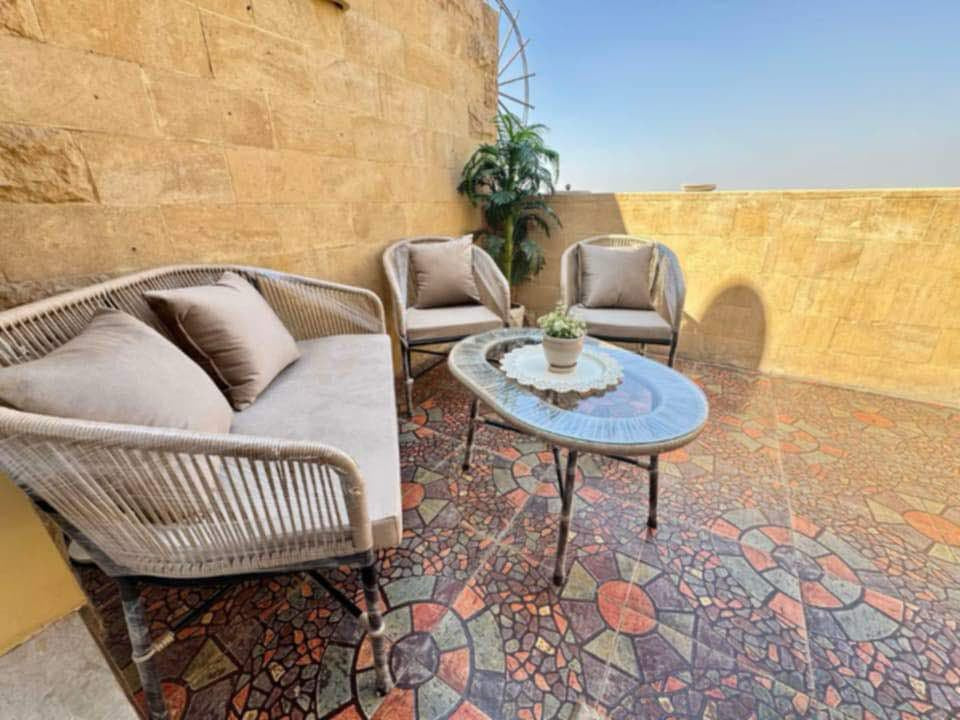 طقم دبار أوت دور – كنبة 2 فرد + كرسيين + ترابيزة